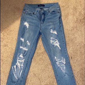 ripped jeans